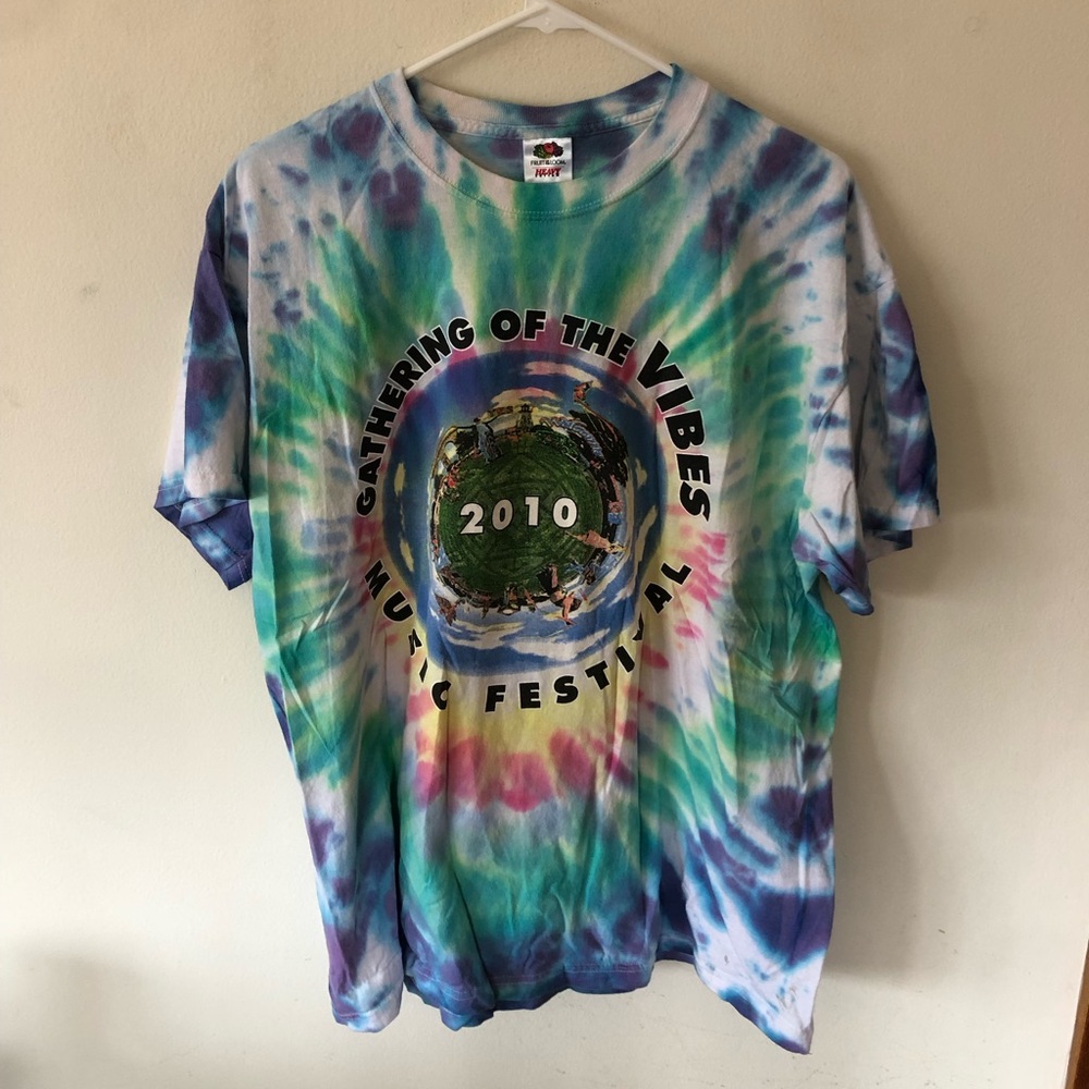 Vintage Tie Dye 2010 Musicfest Tee